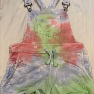 Kids Tie-Dye‎ Overalls